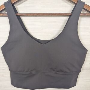 Zyia Charcoal Confluence Bra Size Medium